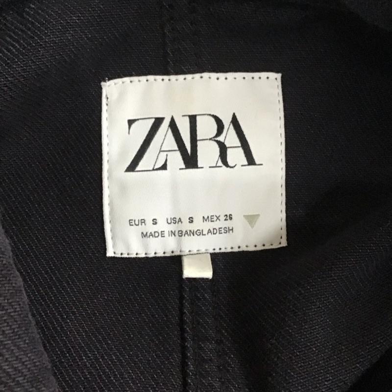ザラ ZARA ジャケット、上着 ジャケット、ブレザー 5252 274 438 ステンカラージャケット S 無地 紺 / ネイビー / レディース USED 古着 中古 10113511
