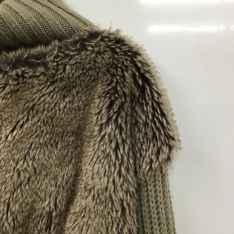 ムルーア MURUA ニット、セーター 長袖 012152601601 フェイクファーパッチニット FREE レディース USED 古着 中古 10130962