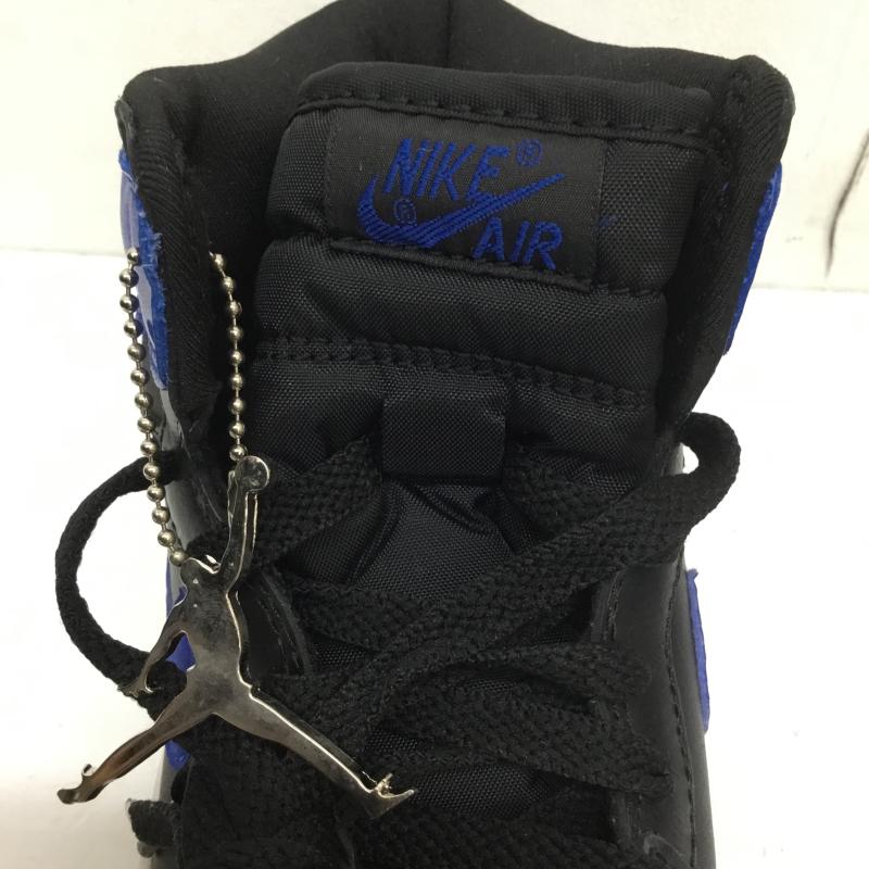 ナイキ NIKE スニーカー スニーカー 136066-041 Nike Air Jordan 1 Retro High Roya 2001年製 エアジョーダン1 レトロ ハイ ロイヤル 24.5cm ロゴ、文字 白 / ホワイト / X 青 / ブルー / X 黒 / ブラック / レディース USED 古着 中古 10116031