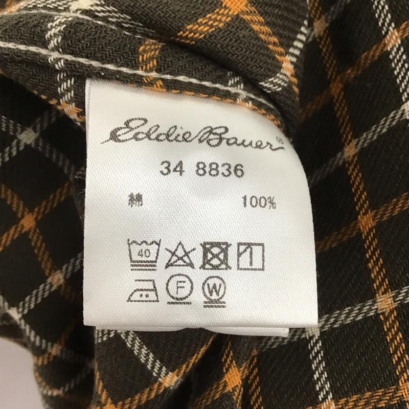 エディーバウアー Eddie Bauer シャツ、ブラウス 長袖 長袖シャツ 無地シャツ カラーシャツ M 無地 ベージュ / ベージュ / メンズ USED 古着 中古 10140667