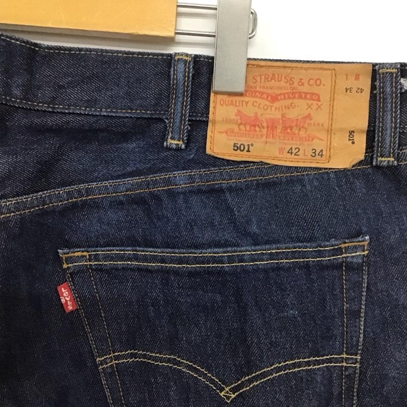リーバイストラウスアンドコー Levi Strauss & co. パンツ デニム、ジーンズ デニム 42 無地 インディゴ / インディゴ /  メンズ USED 古着 中古 10126820