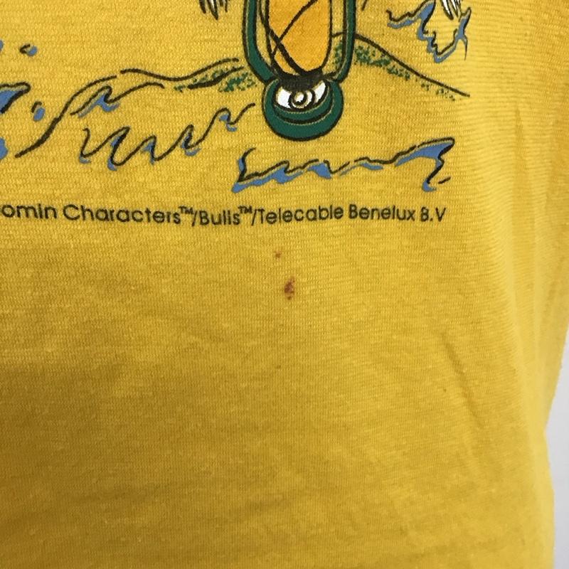 ムーミン MOOMIN Tシャツ 半袖 90S 半袖カットソー プリントTシャツ 古着 ヴィンテージ M プリント 黄 / イエロー /  メンズ USED 古着 中古 10110943