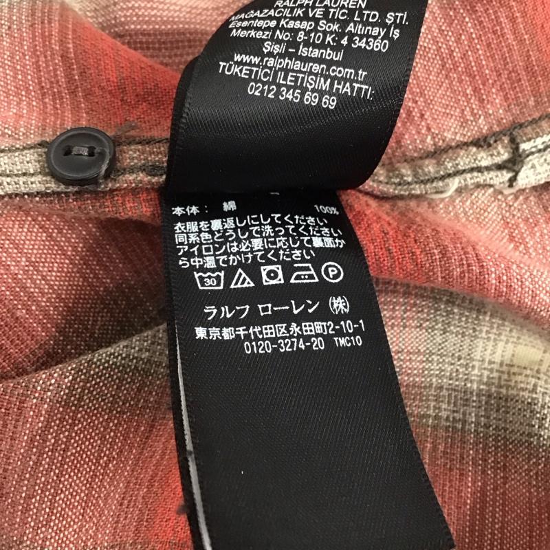 ダブルアールエル ラルフローレン RRL RALPH LAUREN シャツ、ブラウス 長袖 長袖シャツ チェックシャツ カラーシャツ L チェック マルチカラー / マルチカラー / メンズ USED 古着 中古 10146818