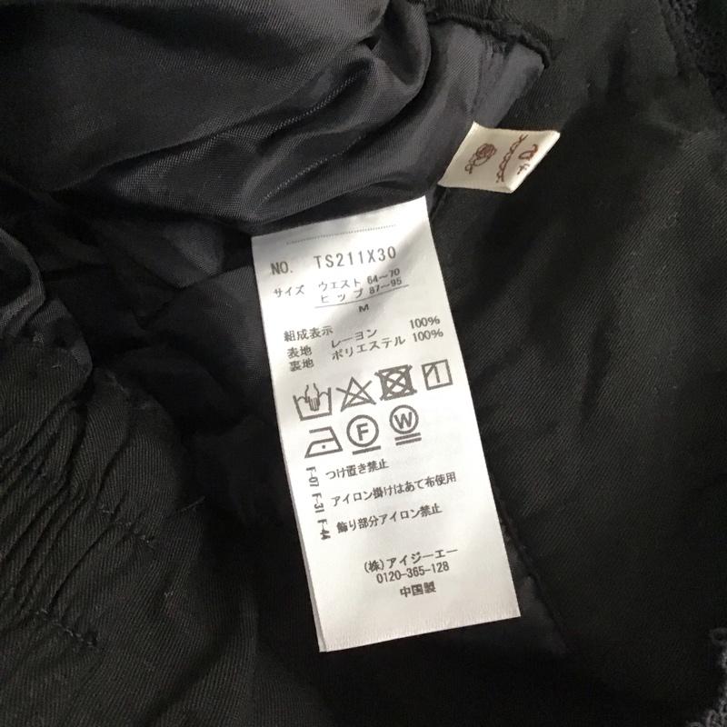 アクシーズファム axes femme パンツ ショートパンツ M 無地 黒 / ブラック / レディース USED 古着 中古 10110287