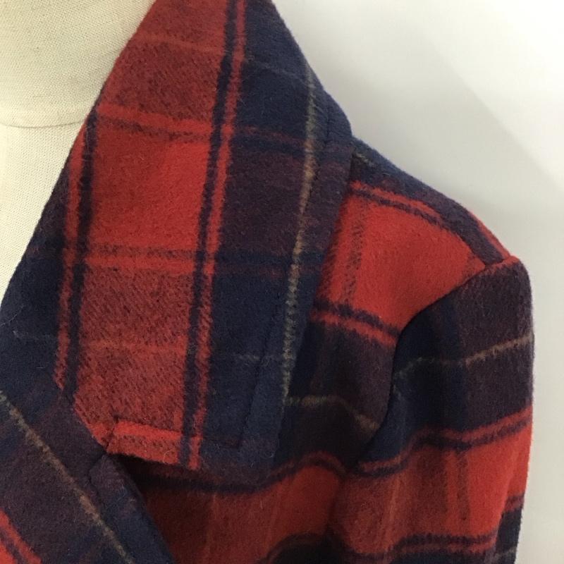 アズールバイマウジー AZUL BY MOUSSY コート コート一般 M チェック マルチカラー / マルチカラー / レディース USED 古着 中古 10121345
