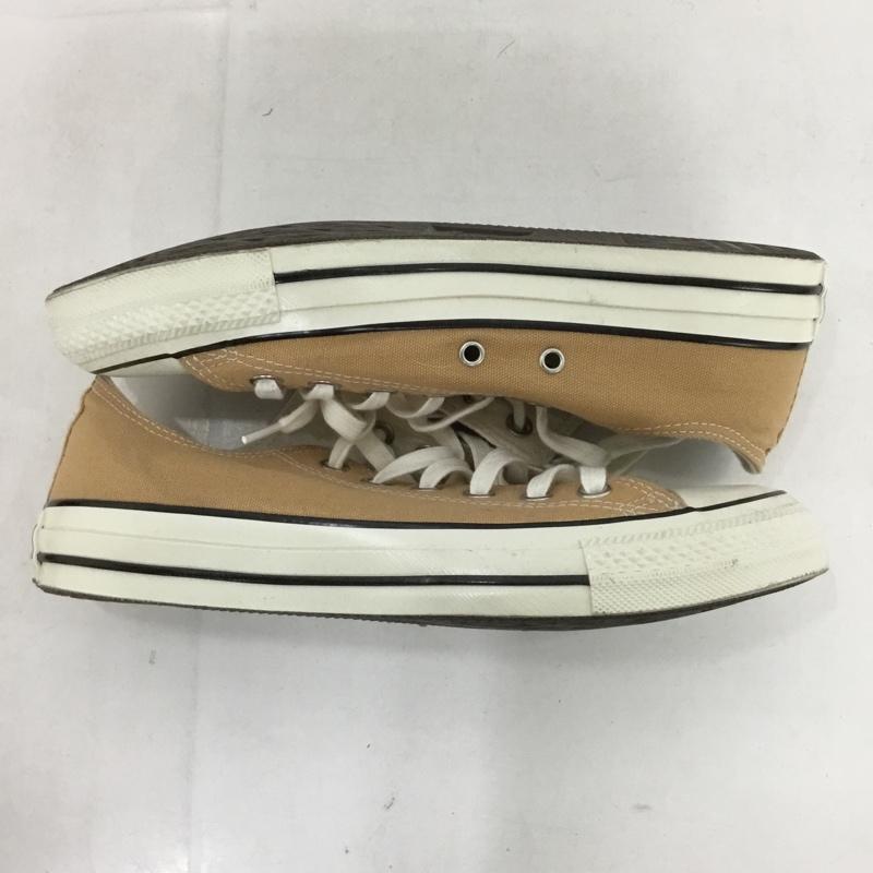 コンバース CONVERSE スニーカー スニーカー 1SC442 ALL STAR US COLORS OX 25cm 25.0cm ロゴ、文字 ベージュ / ベージュ / レディース USED 古着 中古 10132027