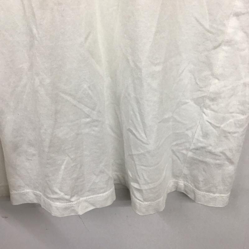アディダス adidas Tシャツ 半袖 EC1877 M ロゴ、文字 X プリント 白 / ホワイト / レディース USED 古着 中古 10130391