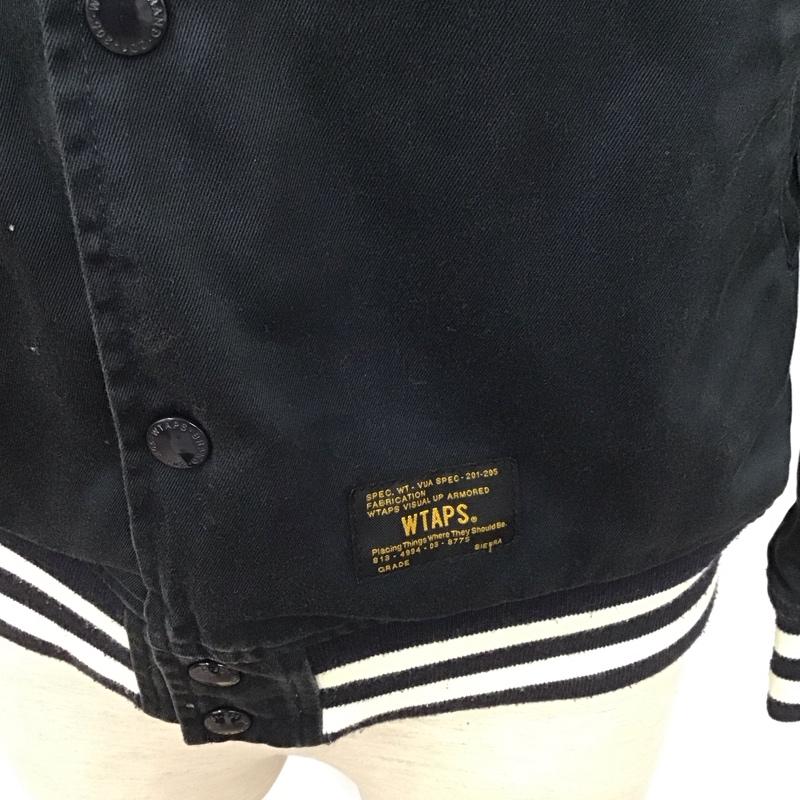 ダブルタップス WTAPS ジャケット、上着 ジャンパー、ブルゾン 151GWDT-JKM05 リバーシブル コットン ロゴ、文字 紺 / ネイビー / メンズ USED 古着 中古 10108916