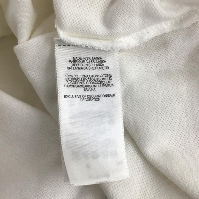ポロラルフローレン POLO RALPH LAUREN ポロシャツ 半袖 半袖ポロシャツ カラーシャツ 半袖カットソー M ロゴ、文字 白 / ホワイト / メンズ USED 古着 中古 10146834