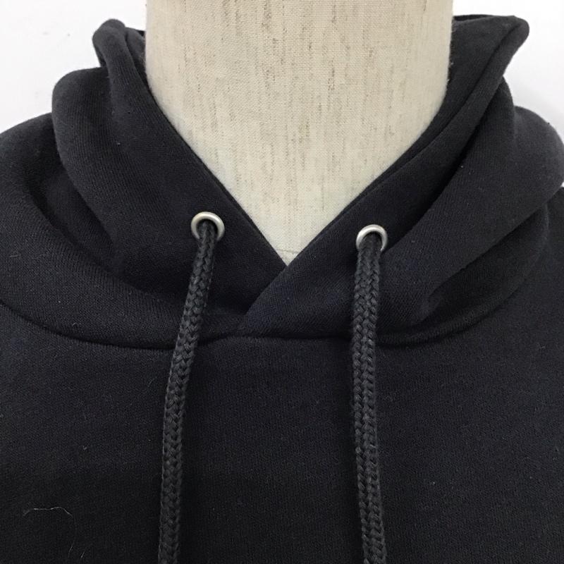 フリークスストア FREAK S STORE パーカー 長袖 長袖パーカー プルオーバーパーカー スウェット L ロゴ、文字 黒 / ブラック /  メンズ USED 古着 中古 10124934