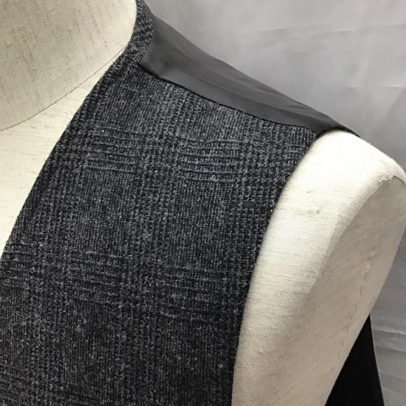 グリーンレーベルリラクシング green label relaxing ベスト ベスト 3223-199-2610 XL チェック 黒 / ブラック / メンズ USED 古着 中古 10118376