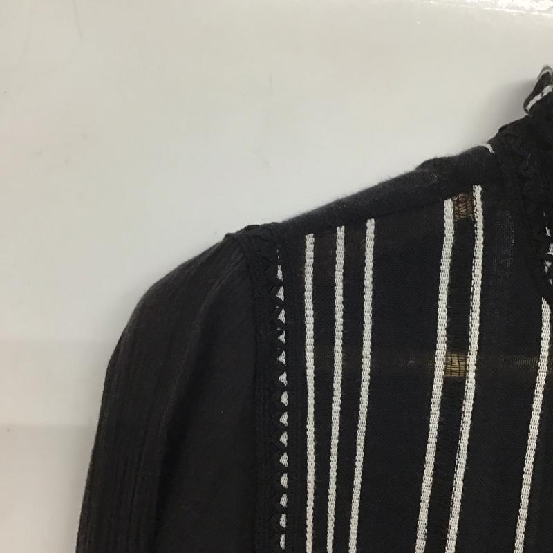 ザラ ZARA ワンピース ひざ丈スカート M 黒 / ブラック / レディース USED 古着 中古 10139539
