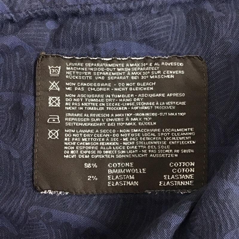 ピーティーゼロウーノ PT01 パンツ チノパン 48 無地 紺 / ネイビー / メンズ USED 古着 中古 10110377