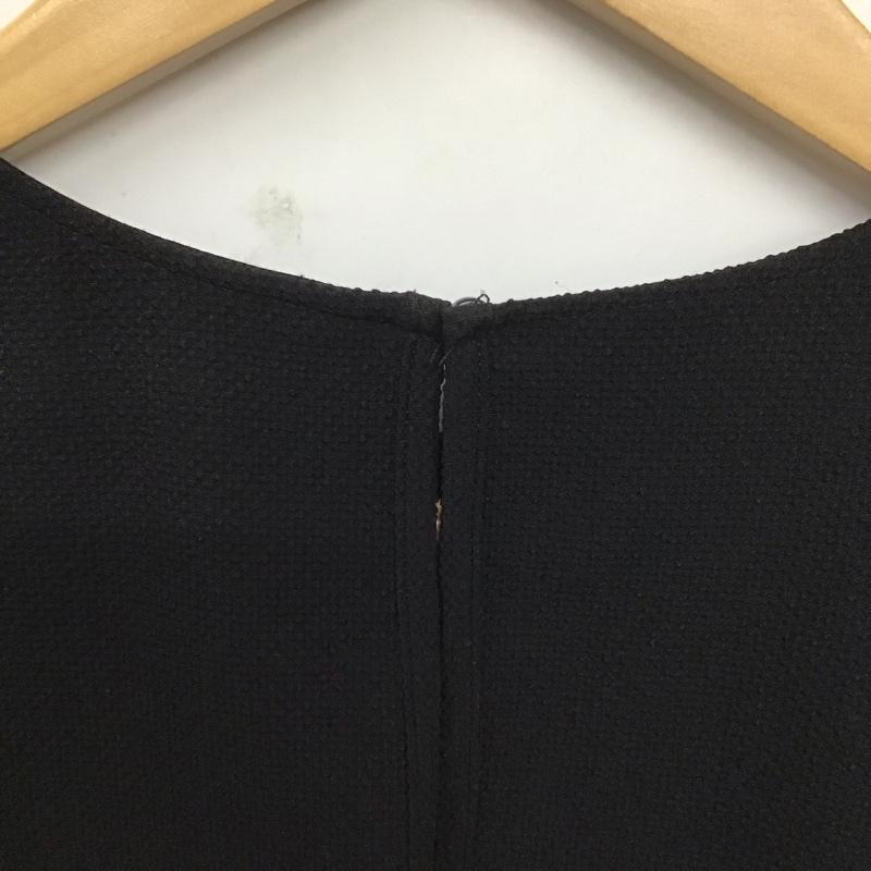 ザラ ZARA カットソー 長袖 XS 無地 白 / ホワイト / X 黒 / ブラック / レディース USED 古着 中古 10124804