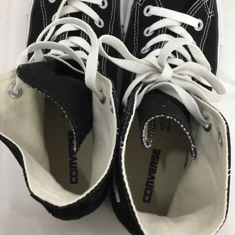コンバース CONVERSE スニーカー スニーカー M9160 ALL STAR HI ハイカット 27cm 27.0cm ロゴ、文字 黒 / ブラック / メンズ USED 古着 中古 10138002