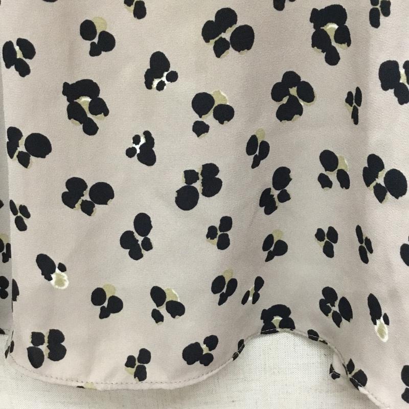 ザラベーシック ZARA BASIC カットソー 半袖 ノースリーブカットソー タンクトップ シャツカットソー M 総柄 マルチカラー / マルチカラー / レディース USED 古着 中古 10115790