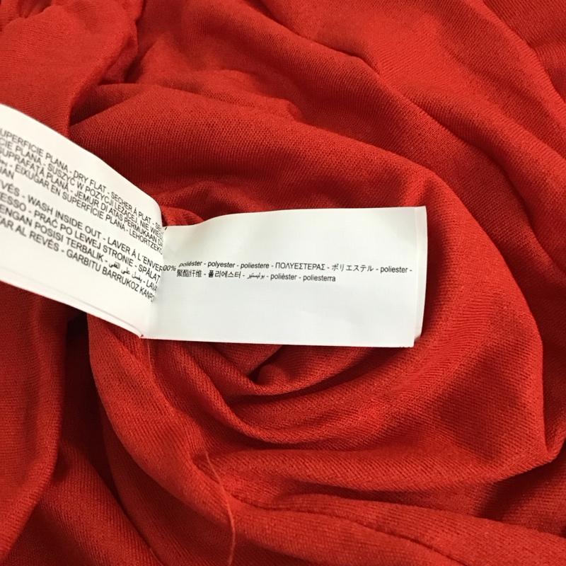 ザラ ZARA タンクトップ タンクトップ 5039 451 600 ノースリーブ ギャザー タグ付き S 無地 赤 / レッド / レディース USED 古着 中古 10118796