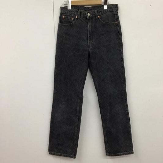 リーバイス Levi s パンツ デニム、ジーンズ 31インチ 無地 黒 / ブラック /  メンズ USED 古着 中古 10123345