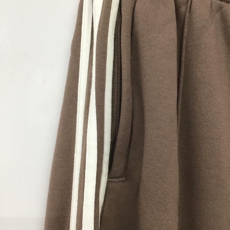 アディダス adidas ボトムス ボトムス スウェットパンツ M 無地 茶 / ブラウン / レディース USED 古着 中古 10139353