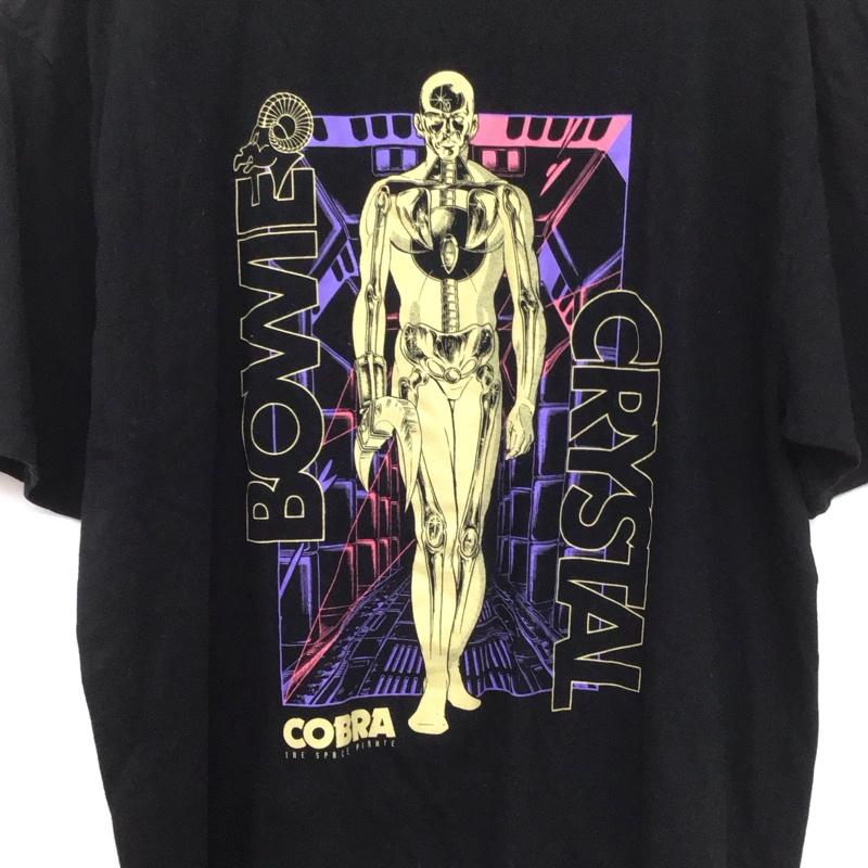古着 USED Tシャツ 半袖 半袖カットソー プリントTシャツ クルーネックカットソー 墓場の画廊 プリント 黒 / ブラック / メンズ USED 古着 中古 10138548