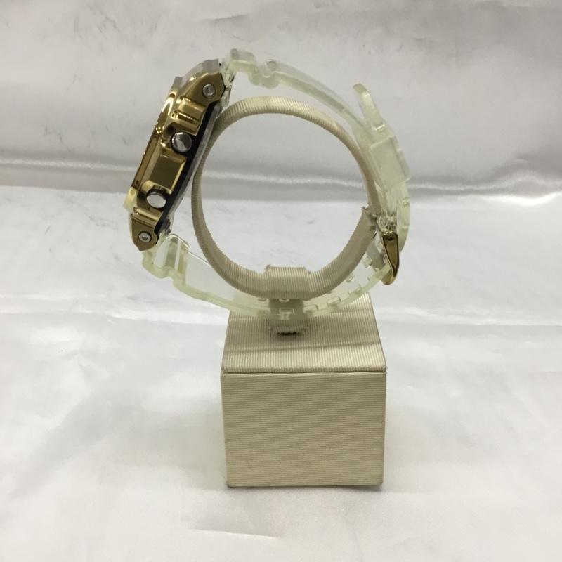 ジーショック G-SHOCK 腕時計 デジタル GM-5600SG スケルトン 箱有 ロゴ、文字 金 / ゴールド / X 透明 / クリア / メンズ USED 古着 中古 10109231