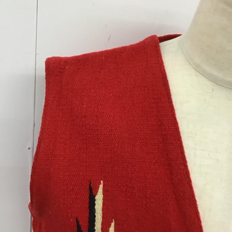 古着 USED ベスト ベスト チマヨベスト neyries L 赤 / レッド / メンズ USED 古着 中古 10121887