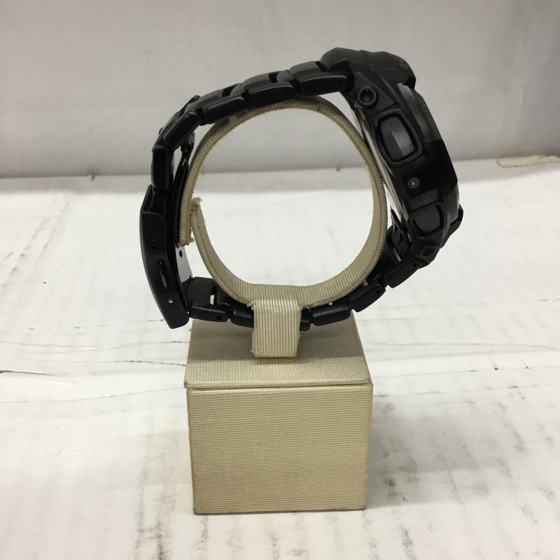 ジーショック G-SHOCK 腕時計 デジタル GW-810BD 電波ソーラー 箱有 ロゴ、文字 黒 / ブラック / メンズ USED 古着 中古 10106431
