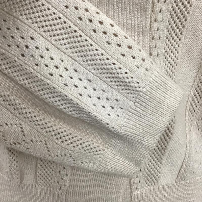 マジェスティックレゴン MAJESTIC LEGON カーディガン 長袖 M 無地 ベージュ / ベージュ / レディース USED 古着 中古 10105765