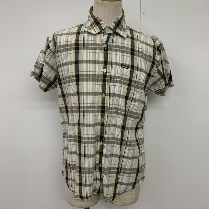 スコッチアンドソーダ SCOTCH&SODA シャツ、ブラウス 半袖 チェックシャツ 半袖シャツ M チェック マルチカラー / マルチカラー / メンズ USED 古着 中古 10038811