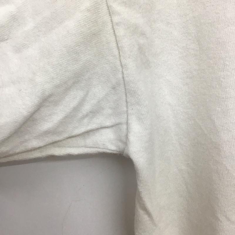 ギルダン GILDAN Tシャツ 半袖 半袖カットソー プリントTシャツ クルーネックカットソー バンドTシャツ M ロゴ、文字 白 / ホワイト / メンズ USED 古着 中古 10139814