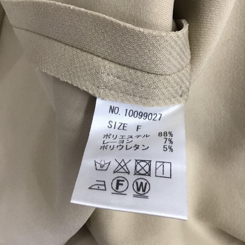 ドゥアルシーヴ Doux archives コート コート一般 FREE 無地 ベージュ / ベージュ / レディース USED 古着 中古 10121738