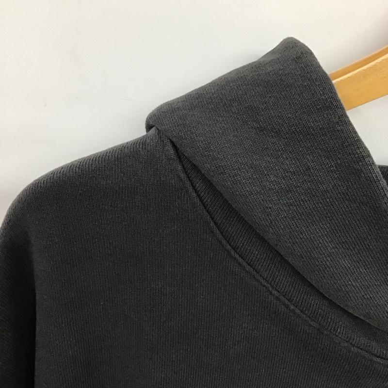 ロサンゼルスアパレル LOS ANGELES APPAREL パーカー 長袖 長袖パーカー プルオーバーパーカー スウェット L 無地 黒 / ブラック / メンズ USED 古着 中古 10132883