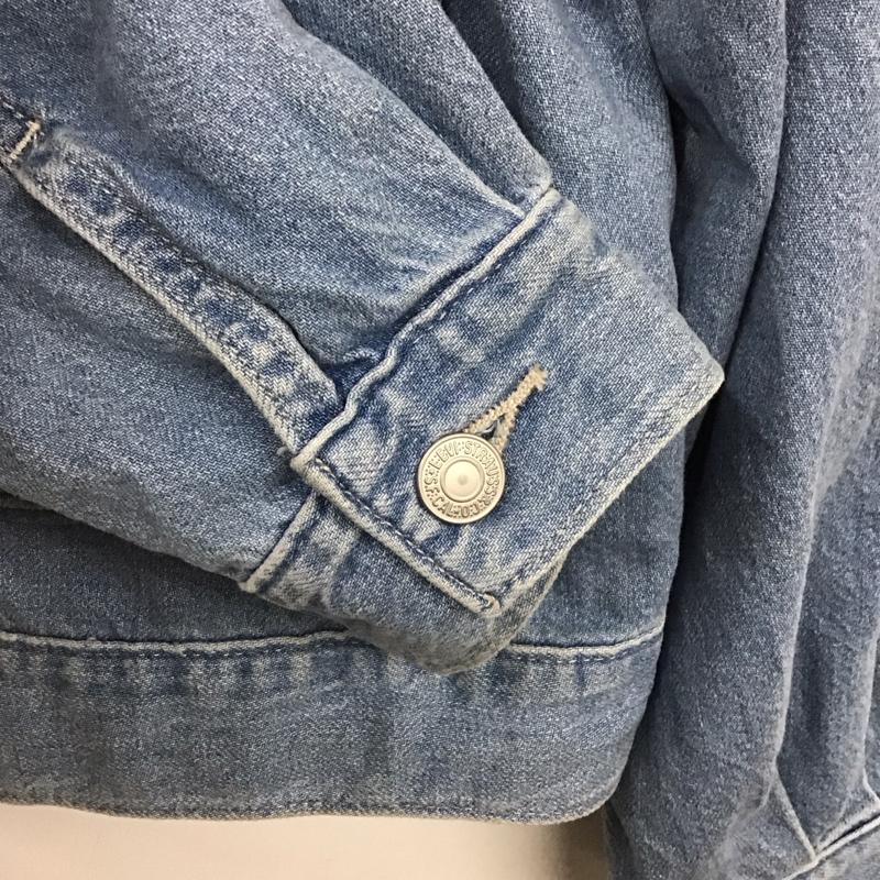 リーバイストラウスアンドコー Levi Strauss & co. ジャケット、上着 ジャケット、ブレザー ジップアップデニムジャケット Gジャン アウター S 無地 インディゴ / インディゴ / レディース USED 古着 中古 10128976