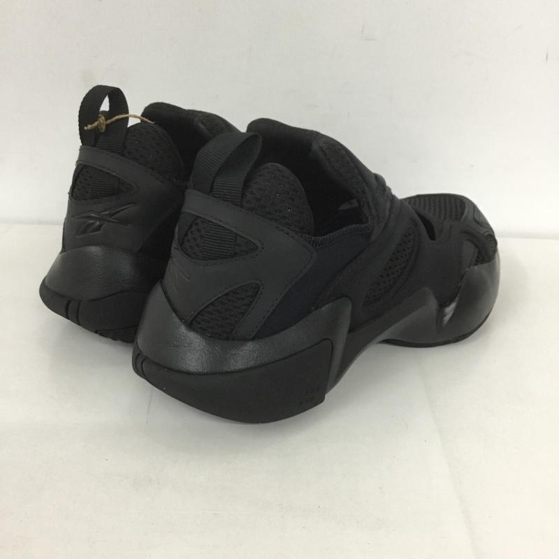 リーボック Reebok スニーカー スニーカー GZ0911 フューリーライト モレキュール フェスティバル スリッポン 23.5cm 23.5cm ワンポイント 黒 / ブラック / レディース USED 古着 中古 10127534