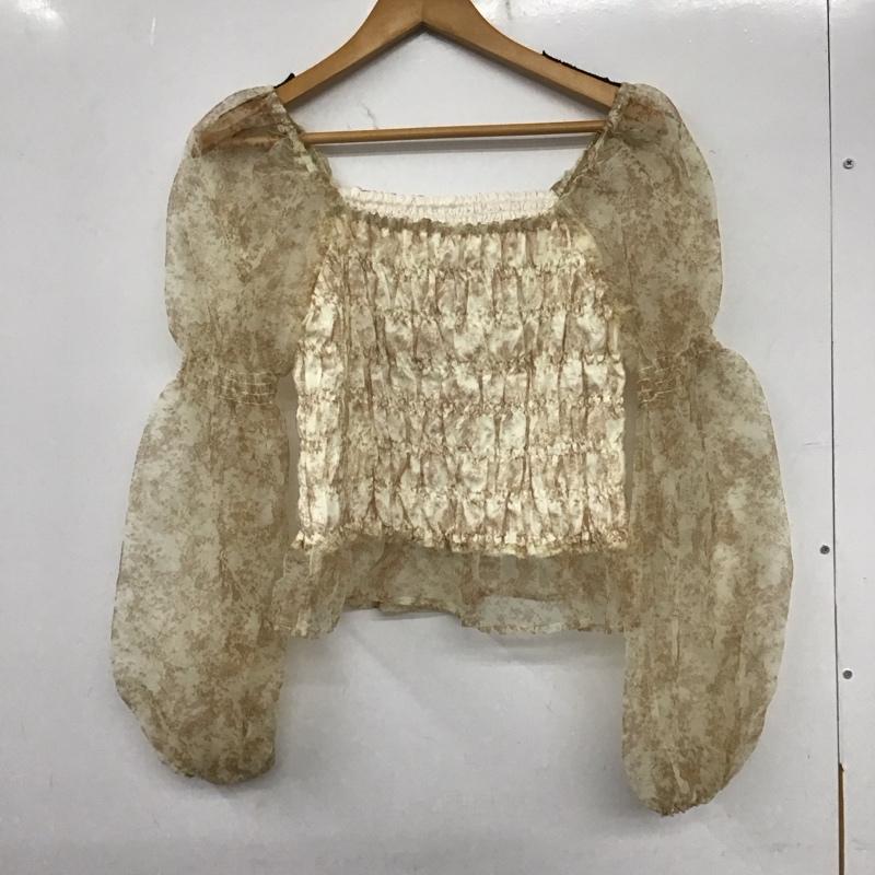 チコ CHICO シャツ、ブラウス 長袖 CHZ1031104A0003 フォレスト柄シャーリングブラウス FREE レディース USED 古着 中古 10138176