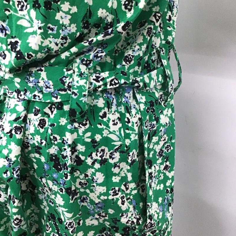 ザラ ZARA ワンピース・ドレス・オールインワン ワンピース・ドレス・オールインワン 半袖オールインワン 花柄シャツ ワイドパンツ S プリント マルチカラー / マルチカラー / レディース USED 古着 中古 10126927