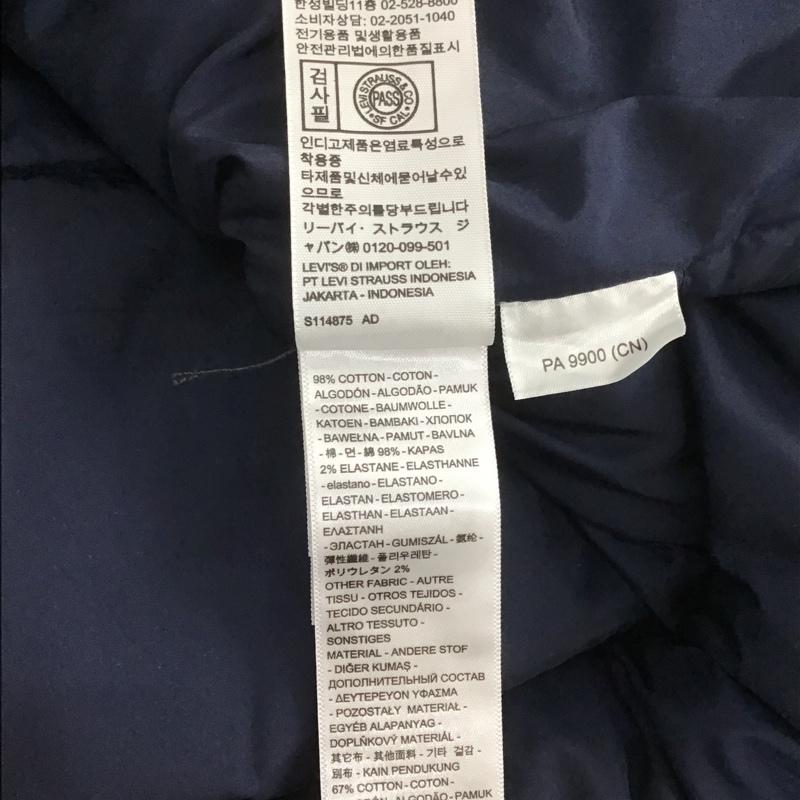 リーバイストラウスアンドコー Levi Strauss & co. ベスト ベスト ダウンベスト ノースリーブカットソー ベスト アウター L ペイズリー 紺 / ネイビー / メンズ USED 古着 中古 10106199