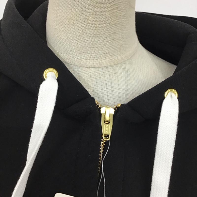 チャンピオン Champion パーカー 長袖 CW-SS113 フルジップ タグ付き フーディー M ロゴ、文字 黒 / ブラック / レディース USED 古着 中古 10121130