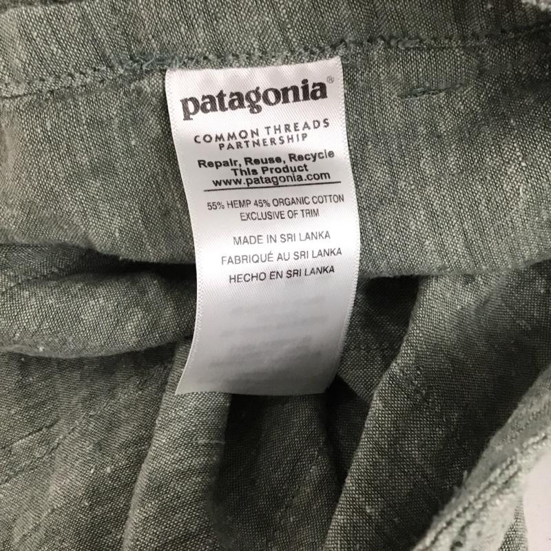 パタゴニア patagonia パンツ ショートパンツ 12M 無地 薄緑 / ライトグリーン / レディース USED 古着 中古 10130222