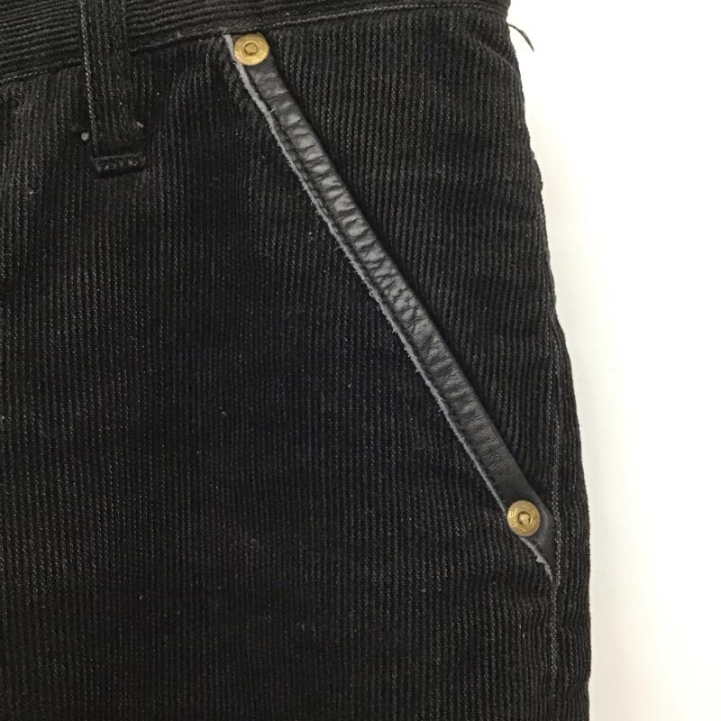 リー Lee パンツ ワークパンツ、ペインターパンツ コーデュロイパンツ スリムパンツ カジュアルパンツ S 無地 黒 / ブラック /  メンズ USED 古着 中古 10126210