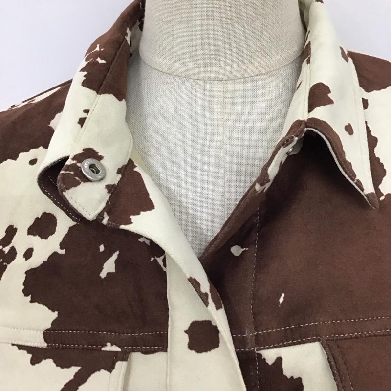 スライ SLY シャツ、ブラウス 七分袖 030eaa30-1650 COW VEGAN SUEDE SHORT シャツ FREE 総柄 マルチカラー / マルチカラー / レディース USED 古着 中古 10119884