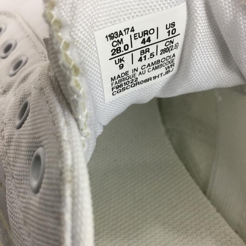 アシックス ASICS スニーカー スニーカー 1193A174 CLASSIC CT SLIP-ON スリッポン 28cm 28.0cm ロゴ、文字 白 / ホワイト / メンズ USED 古着 中古 10138032