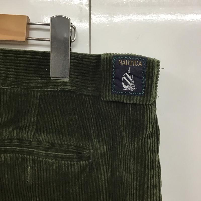 ノーティカ NAUTICA パンツ ワークパンツ、ペインターパンツ ワークパンツ ワイドパンツ カジュアルパンツ コーデュロイパンツ S 無地 カーキ / カーキ /  メンズ USED 古着 中古 10124363