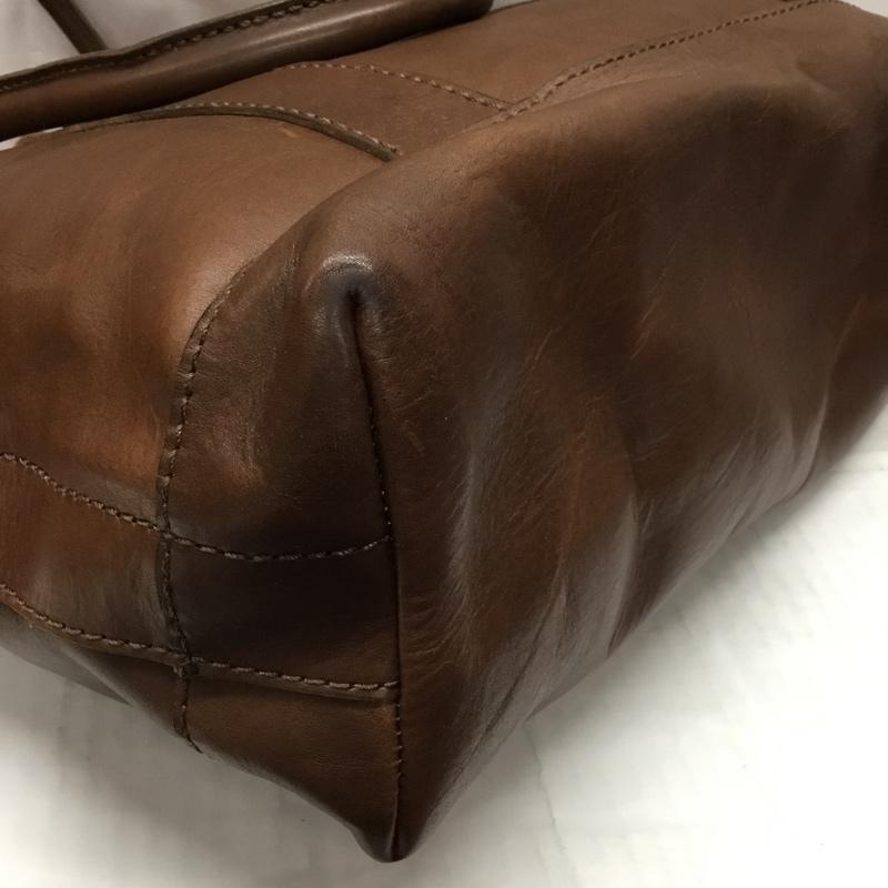 テンダーロイン TENDERLOIN トートバッグ トートバッグ PORTER レザー 無地 茶 / ブラウン / メンズ USED 古着 中古 10109880
