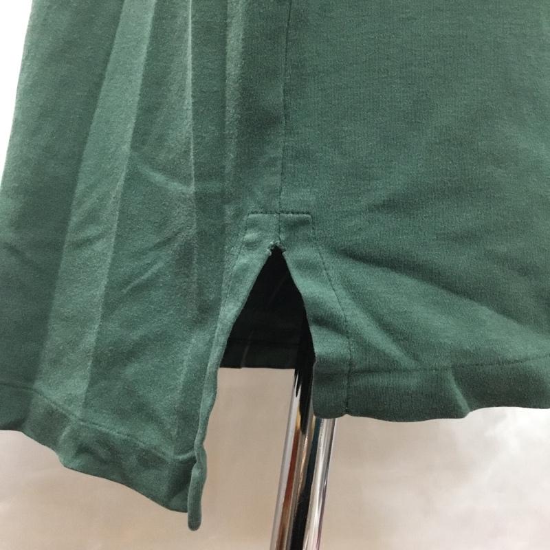 ポロバイラルフローレン Polo by RALPH LAUREN ポロシャツ 半袖 半袖ポロシャツ カラーシャツ 半袖カットソー XL ロゴ、文字 緑 / グリーン / メンズ USED 古着 中古 10108547