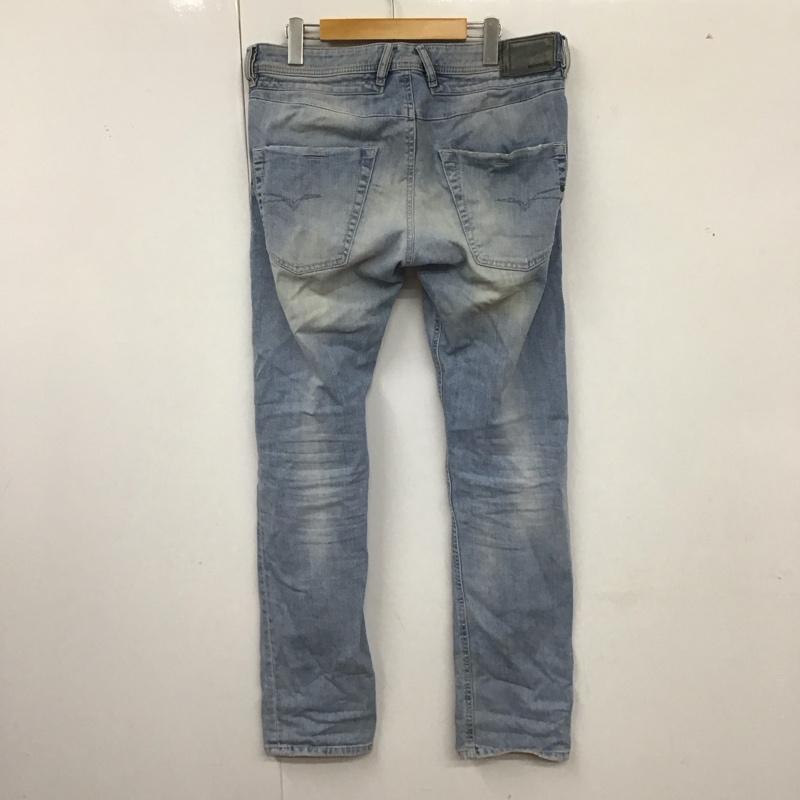 ディーゼル DIESEL パンツ デニム、ジーンズ デニムパンツ スリムパンツ ストレッチパンツ ジーンズ 32インチ 無地 インディゴ / インディゴ /  メンズ USED 古着 中古 10123975