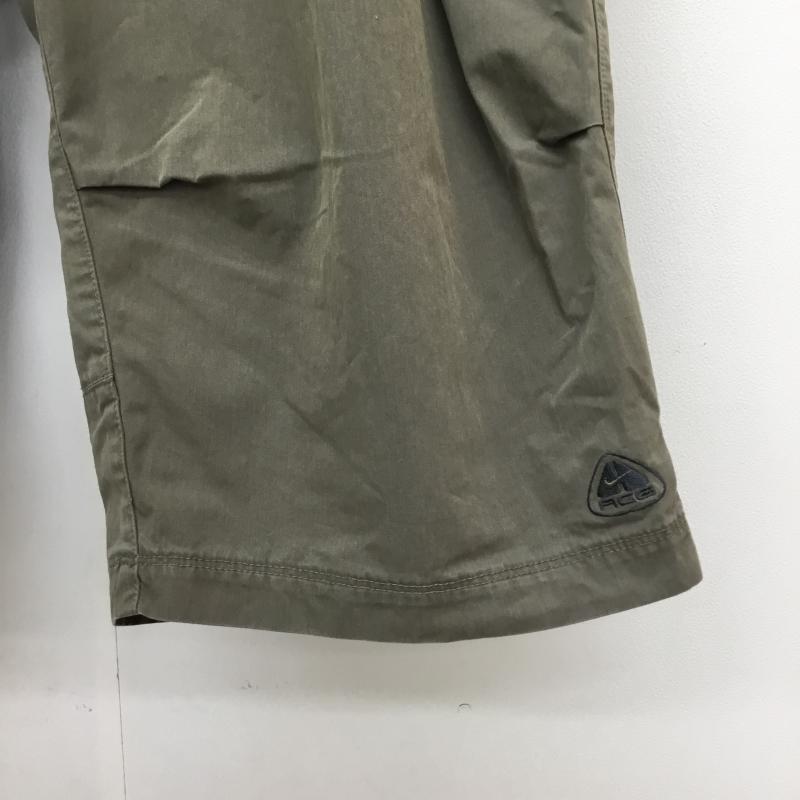 ナイキ エィシージー NIKE ACG パンツ ショートパンツ 00s NIKE ACG 7分丈 115239 XL ワンポイント カーキ / カーキ / メンズ USED 古着 中古 10134504