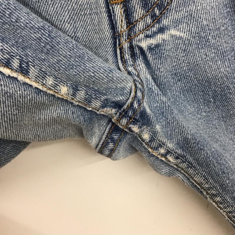 リーバイス Levi s パンツ デニム、ジーンズ デニムパンツ 32インチ 無地 インディゴ / インディゴ / メンズ USED 古着 中古 10129808