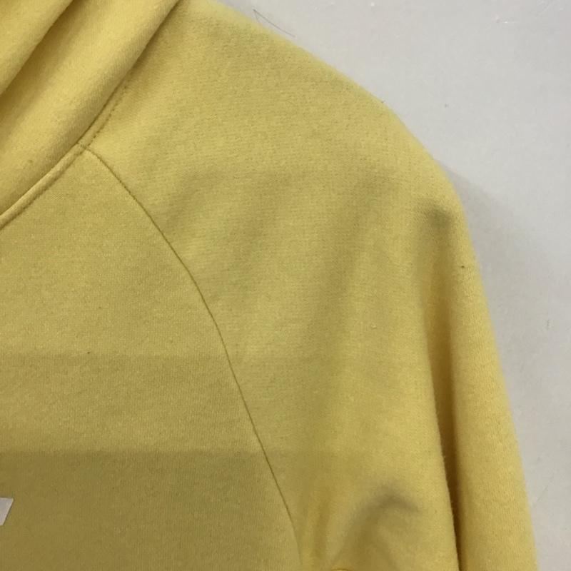 ナイキ NIKE パーカー 長袖 長袖トレーナー スウェット クルーネック プルオーバー M プリント 黄 / イエロー / メンズ USED 古着 中古 10132230