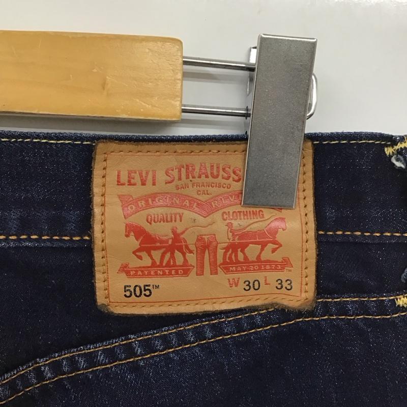リーバイス Levi s パンツ デニム、ジーンズ 30インチ 無地 インディゴ / インディゴ / メンズ USED 古着 中古 10130442